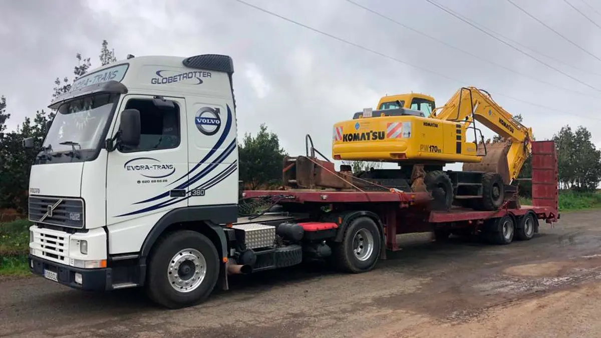 Transporte de maquinaria en Gran Canaria — foto 1