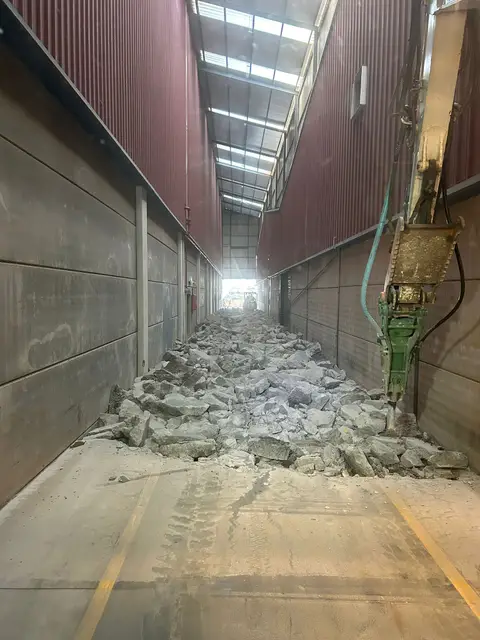 Excavación de una nave en el Polígono Industrial de Arinaga — foto 6